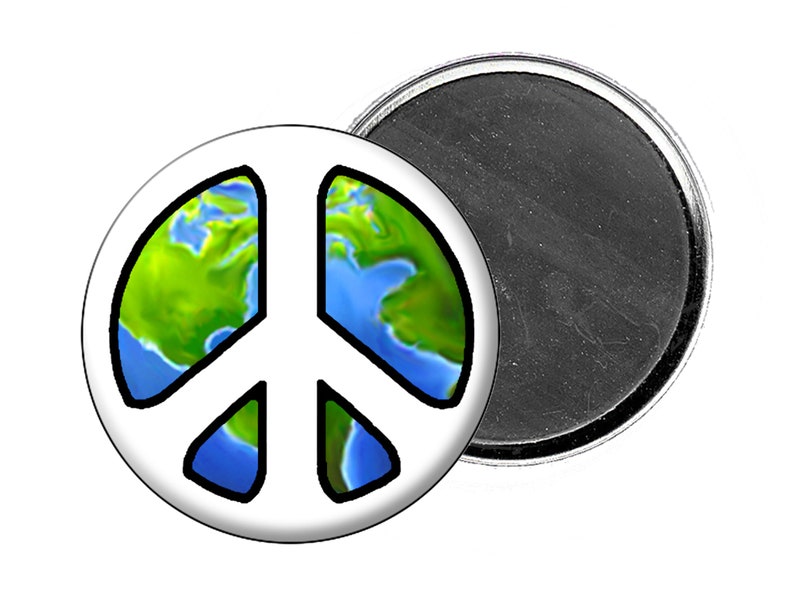 6 EARTH DAY 1.25 PINS 6 Small Pin Back Buttons Every Day is Earth Day, Earth Hugger, Earth Heart, Earth Peace, One People Planet Future image 9