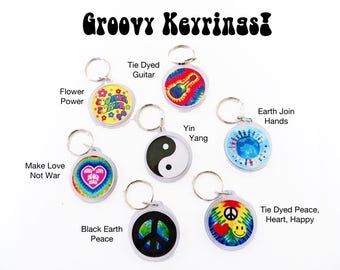 Choose 2 Keyrings from any Button or Magnet Image in my entire store Choose (2) Keychains