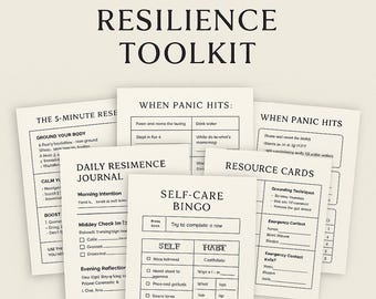 The Everyday Resilience Toolkit: afdrukbare planner voor geestelijke gezondheid en zelfzorg (pdf)