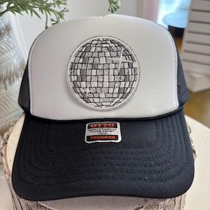 Disco Ball, Hat Patch, Iron on