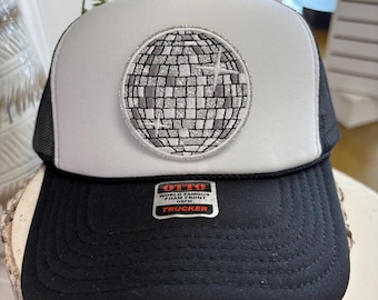 Disco Ball, Hat Patch, Iron on