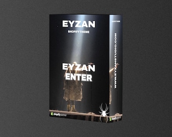 Officiellt EYZAN ENTER | Modernt Streetwear Shopify-tema | Mall för klädbutik | Webbdesign för modemärken