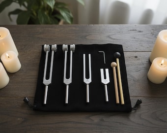 INFINITE ENERGY - Jeu de diapasons Basics avec 2 accordeurs lestés et 2 non lestés