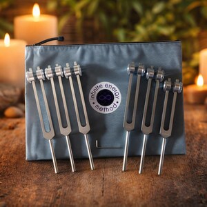 INFINITE ENERGY - Binaural Beat Brainstate Tuning Fork Set of 6