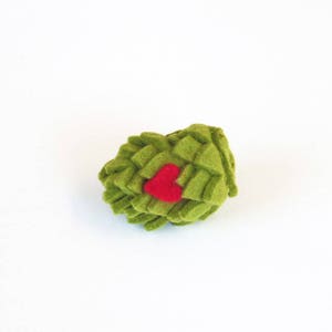 Beer hop brooch Valentines Day gift for beer lovers, craft beer decor, felt accessories, pins, felt food image 6