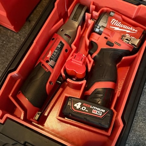 Milwaukee Packout Compact Organiser INSERT Compatible with the  M12 3/8&#39;&#39; impact Driver and Ratchet