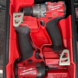 Milwaukee Packout Mini Organiser Insert For M18 Fuel Impact Driver plus Combi Drill