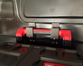 Milwaukee Packout Trolley Storage Hooks - 3D Printed in Reinforced Carbon Fibre PETG