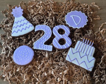 Custom Horse Birthday Cookies | Gourmet Equine Treats, Personalized Name & Age