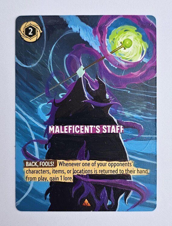maleficent card lorcana Lorcana: Maleficent Card Portfolio main image 1