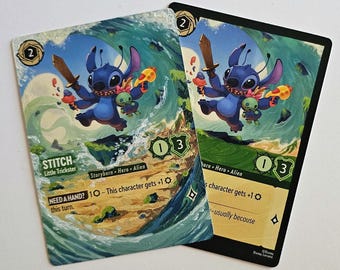 Lilo & Stitch - Disney Lorcana Deck - Custom Built - 60 Card!!! - Etsy