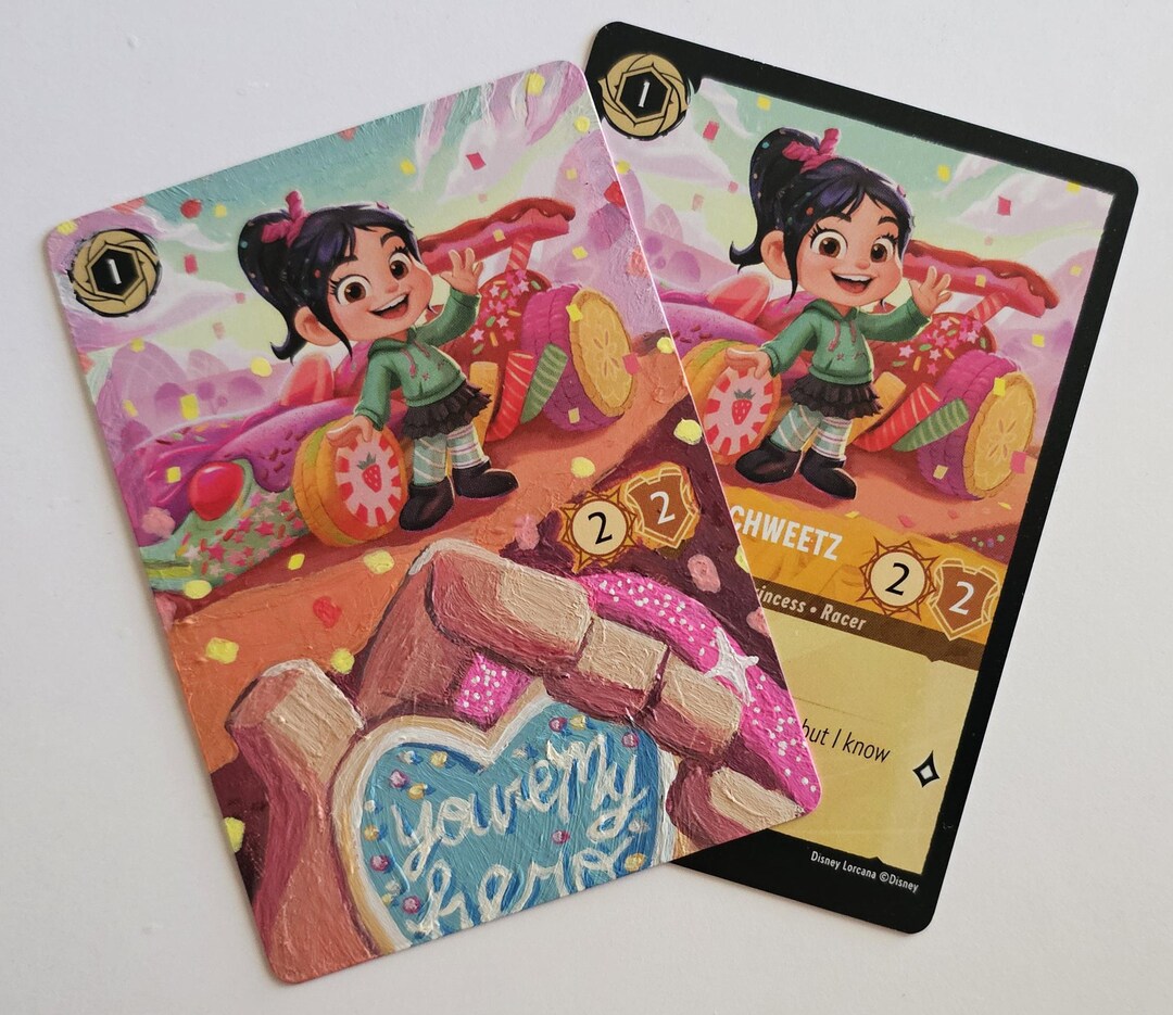 vanellope von schweetz lorcana card Vanellope Von Schweetz - Spunky Speedster Lorcana Card