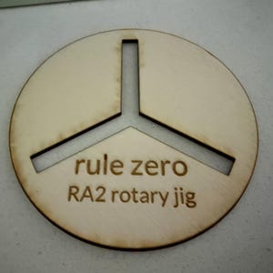 xTool RA2 Pro-sjabloon voor het perfect uitlijnen van items.