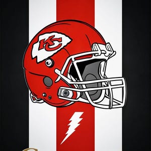 Kansas city chiefs digital svg, football, chiefs poster
