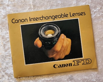 Canon FD Lens Guide - for FDn lenses
