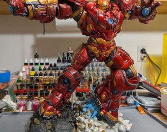 HulkBuster 3D Printed and Painted figure