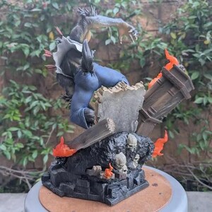 Werewolf 3D Printed and Painted figure image 2