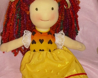 15 inch Waldorf doll with clothes