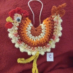 Emotional Support Chicken,Hanging chicken ornament, kitchen, Easter, chicken, decoration
