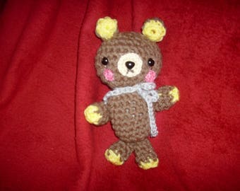 Bear, amigurumi, crochet, Rilakkuma, softie