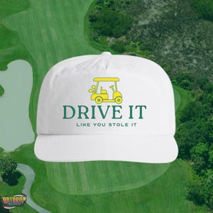 Fahren Sie wie Sie es verloren haben Golf Hut - Lustige Golf Cart Kappe - Surf Hut - Golfer Geschenk - Retro Golf Hut - Leichte Sommermütze