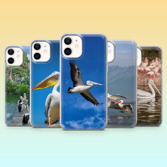 Pelican Phone Case Fun Bird Flying Seabird Cover for iPhone 17pro, 16, 15,  14, 13, 12, Samsung S25, S24, S23, S22, A56, A54, A16, Pixel 10 - Etsy  Israel