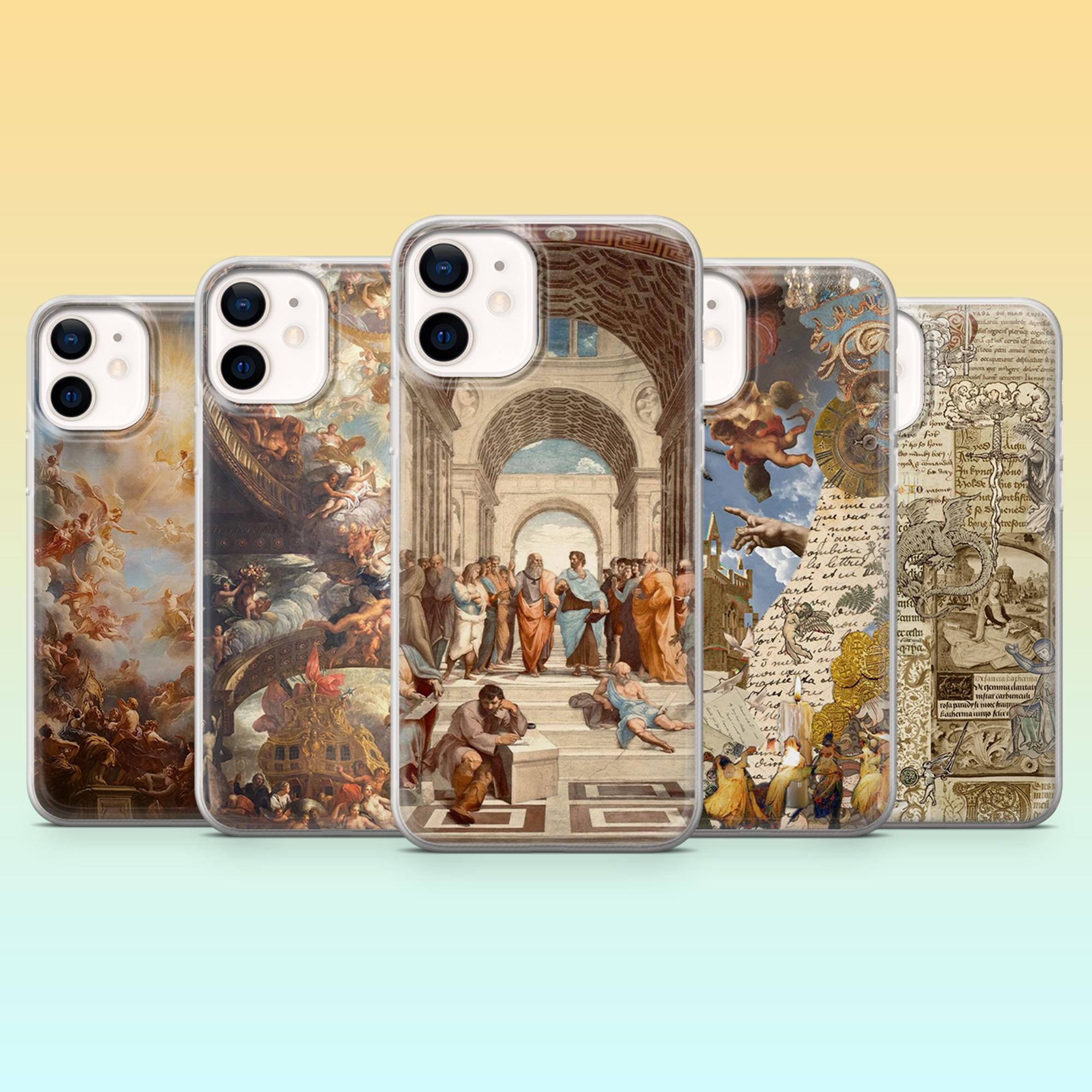 Renaissance Phone Case Iconic Art Cover For IPhone 17 Pro Max, 16e, 15, 14, 13 & Samsung S26 Ultra, S25 FE, A57, A56, Pixel 10, 9A - UK