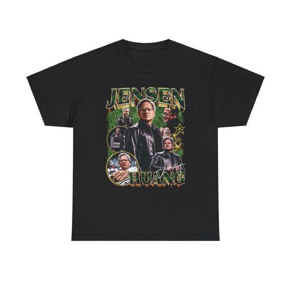 Vintage Jensen Huang Tee: 90s Retro Bootleg Style - Etsy