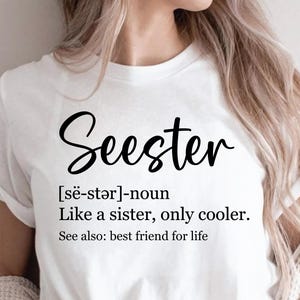 Seester 定義 SVG PNG、シスターギフト (デジタルダウンロード)