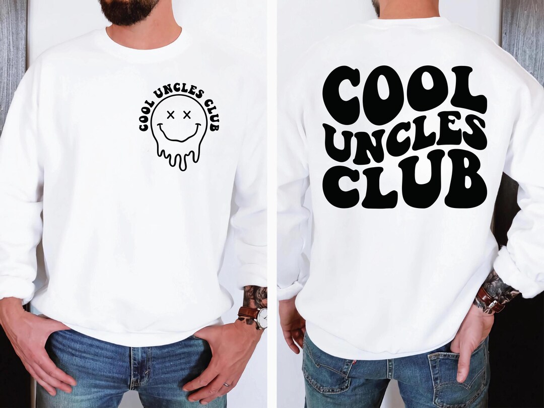 Cool Uncles Club SVG, Funny Uncle Shirt Design (digital Download) - Etsy