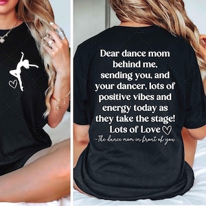Dance Mom PNG: Ballet Sublimation Design for T-Shirts (Digital Download)