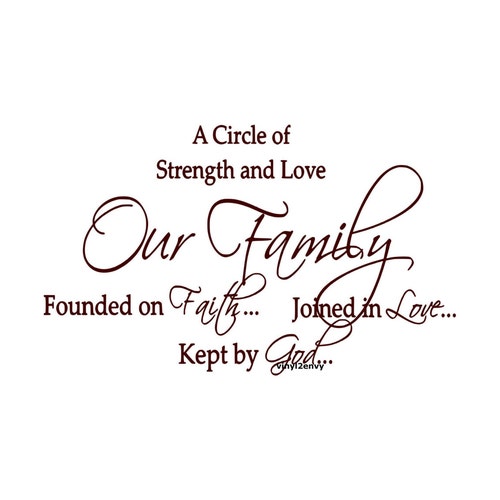 Family One of Gods Masterpiece Wall Decal Vinyl Wall Decals - Etsy