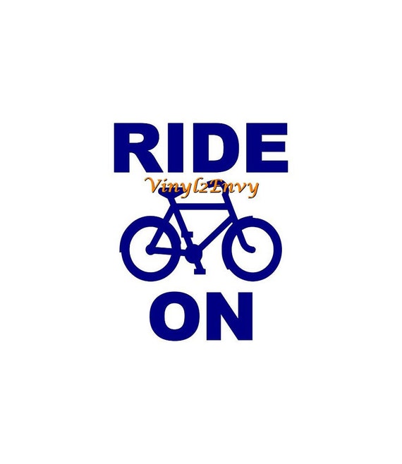 cycling decals for car