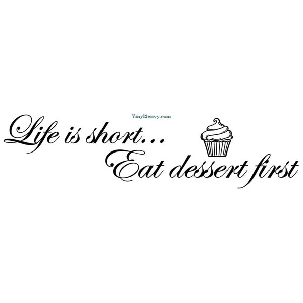 Eat Dessert First - Etsy