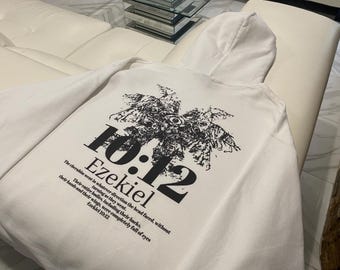 Lightweight Ezekiel 10:12 Hooded Sweatshirt
