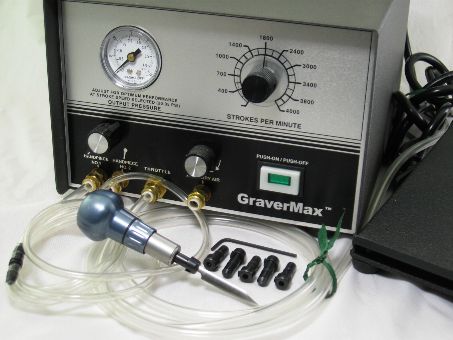 GRS GraverMax System incl GRS Foot Control and GRS QC 901 Etsy