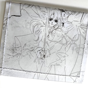 Revolutionary Girl Utena - Upcycled Recycled Manga Comic BiFold Vinyl Wallet