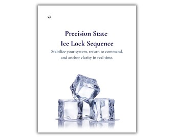 Precision State - Ice Lock Meditation (Digital Download)