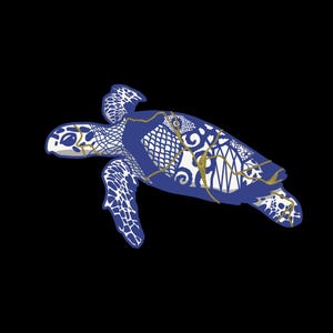 自然の金継ぎ