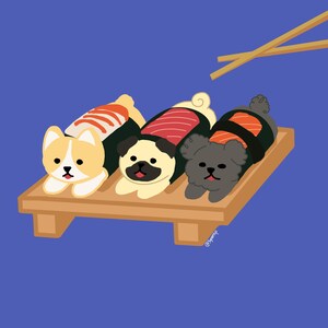 Chiots sushi