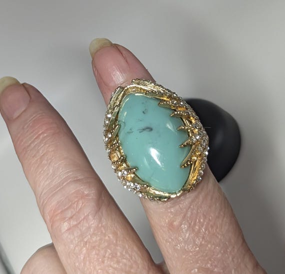 Statement Stunner Stretchy Ring - image 2