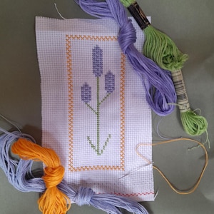 Flower Cross Stitch Kit