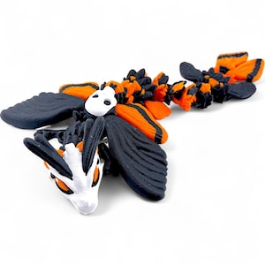 3D Printed Baby Death's Head Moth Dragon