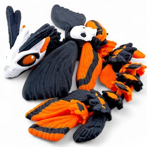 3D Printed Baby Death's Head Moth Dragon