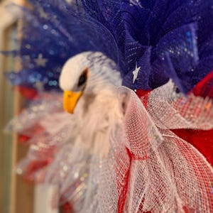 Patriotic Eagle Wreath
