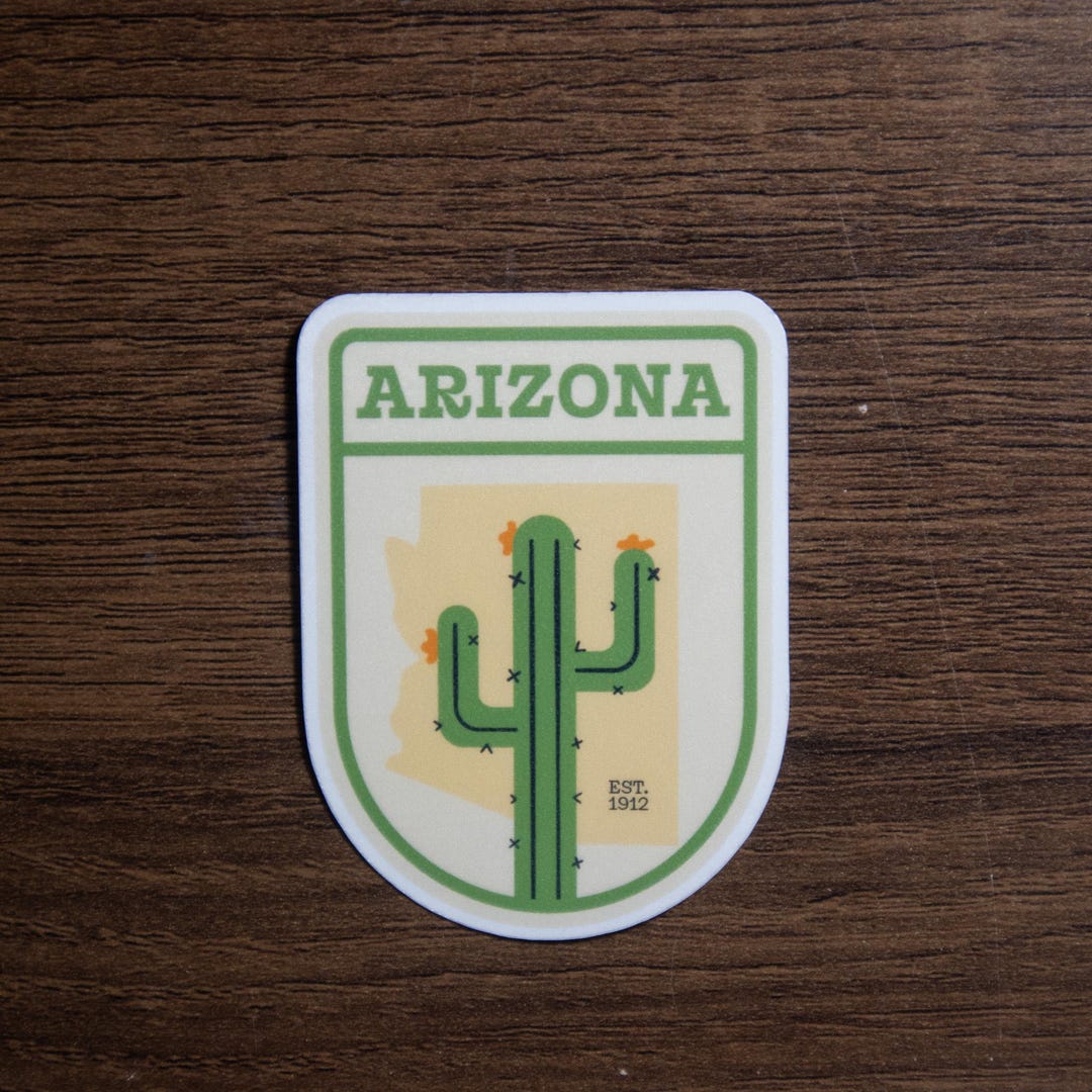 Arizona Sticker - Etsy