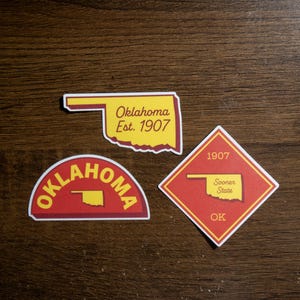 Pegatina de Oklahoma