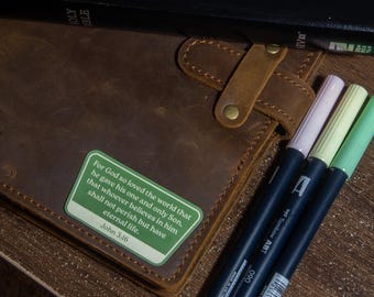 Bible Verse Vinyl Decal Set | Waterproof notebook stickers