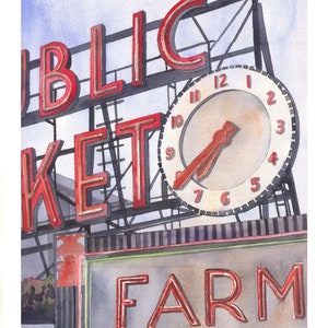 Seattle City Market Clock