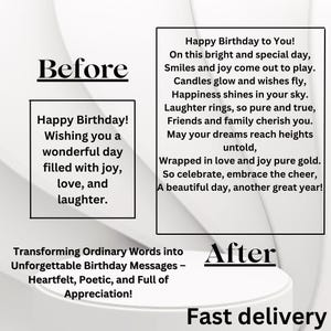 Mensajes de cumpleaños personalizados: ¡Convierta deseos simples en recuerdos significativos!